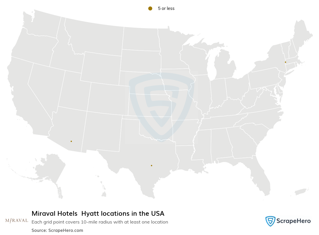 Miraval Hotels  Hyatt locations