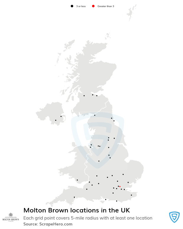 Molton Brown retail store locations