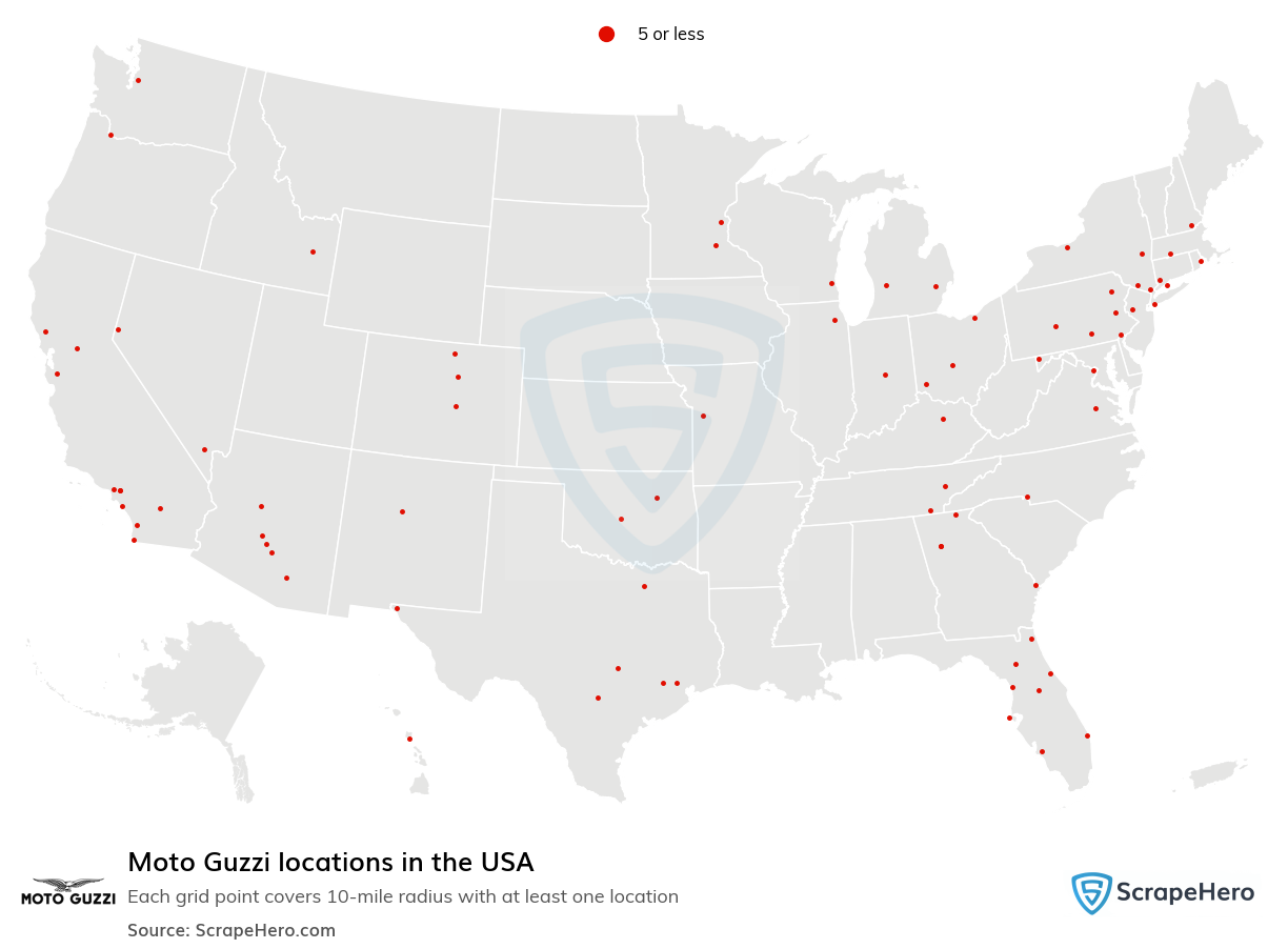 Moto Guzzi locations