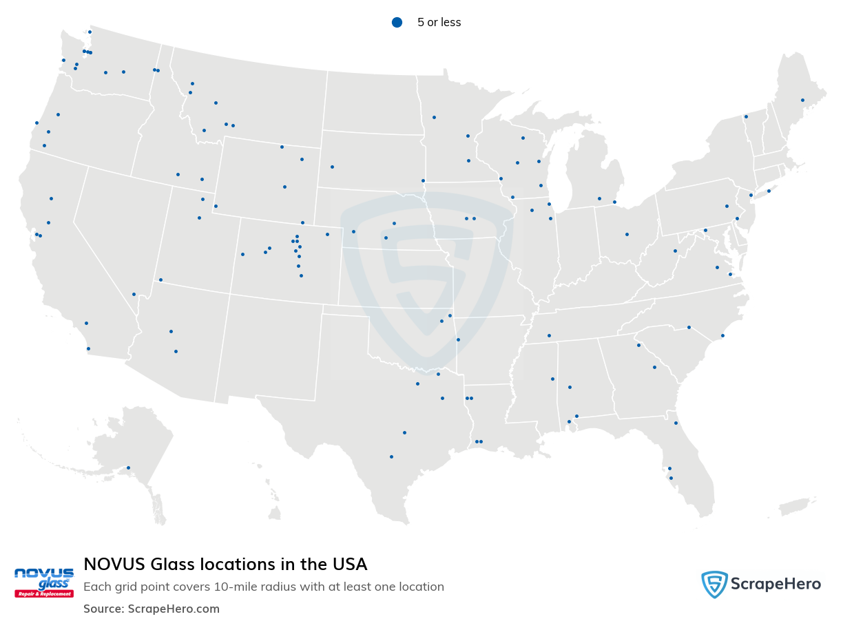 NOVUS Glass locations