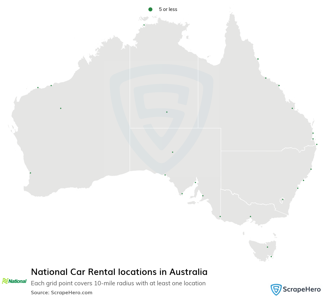 National Car Rental locations