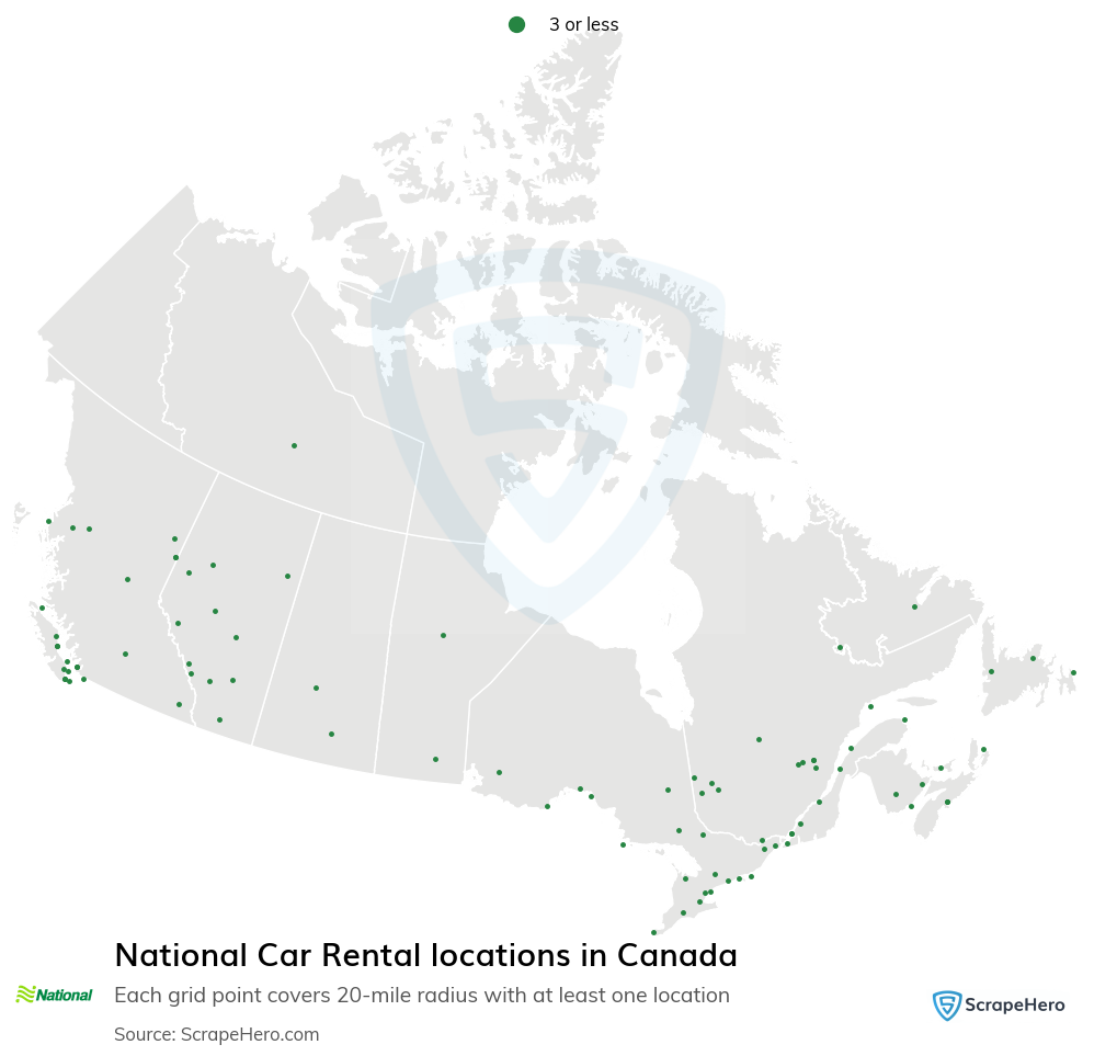 National Car Rental locations