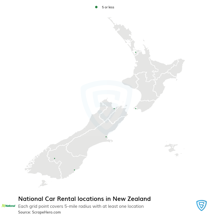National Car Rental locations
