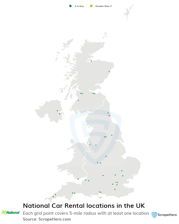 National Car Rental locations