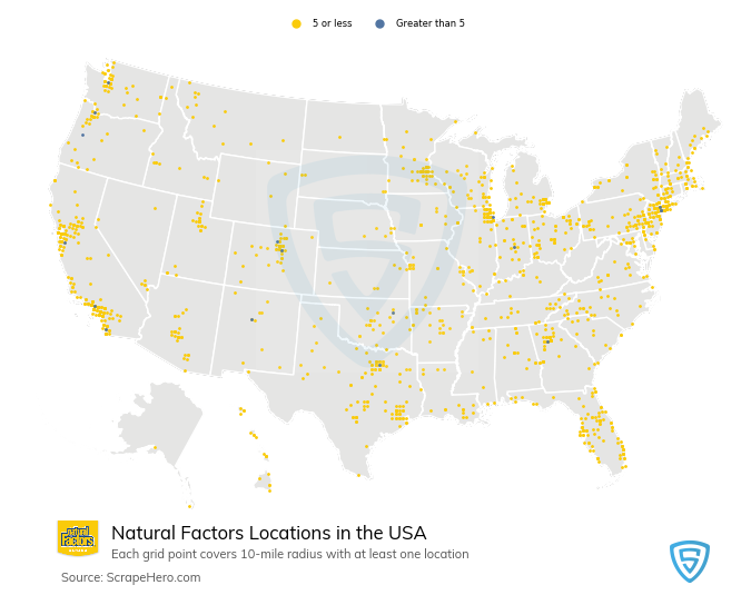 Natural Factors locations
