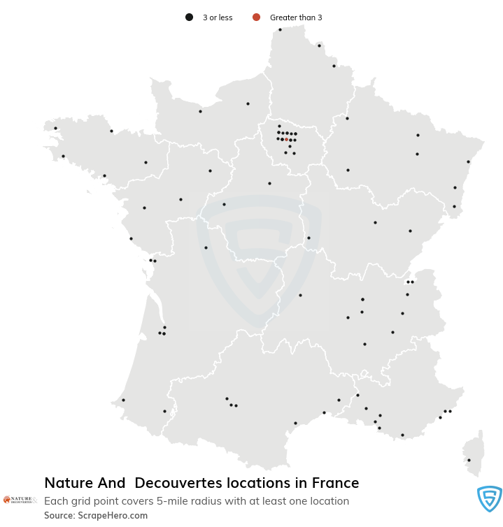 Nature And  Decouvertes store locations