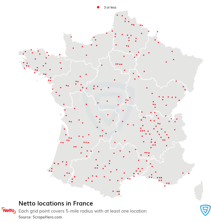 Netto store locations