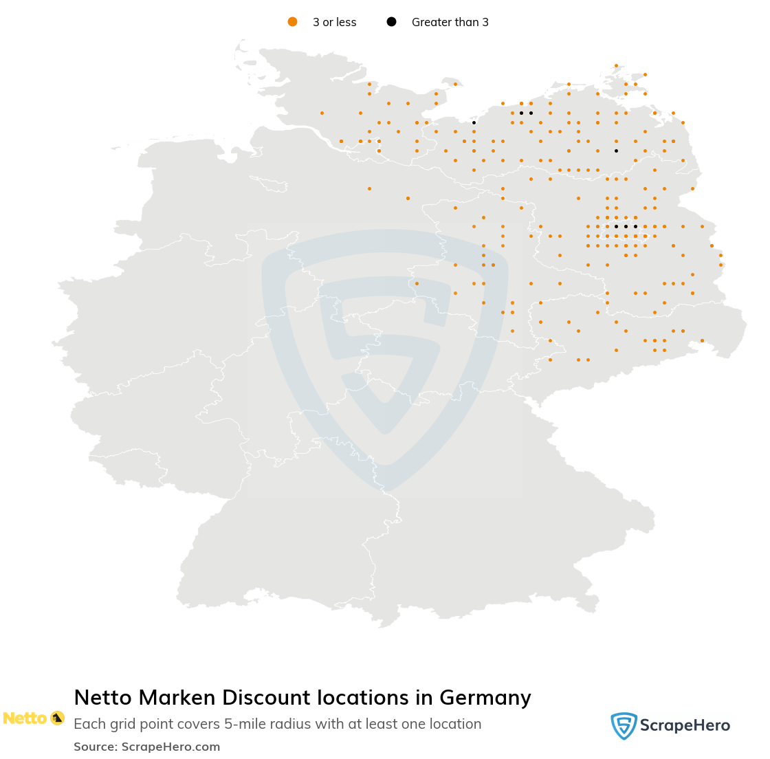 Netto Marken Discount store locations