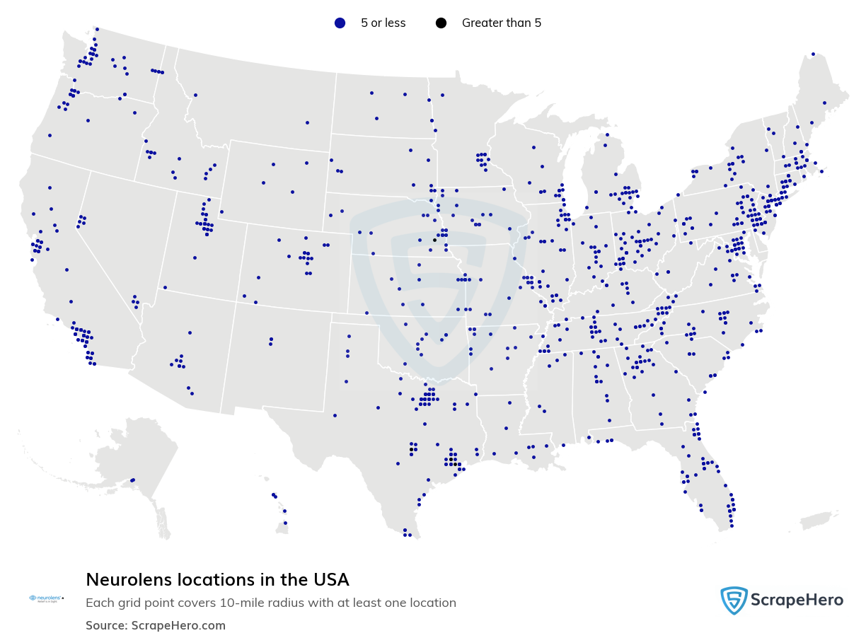 Neurolens locations