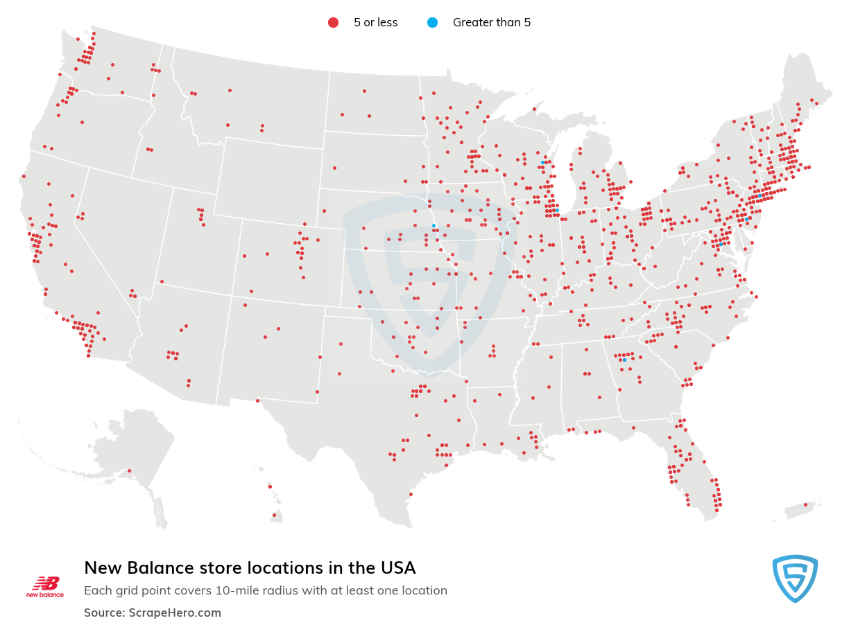 New Balance store locations