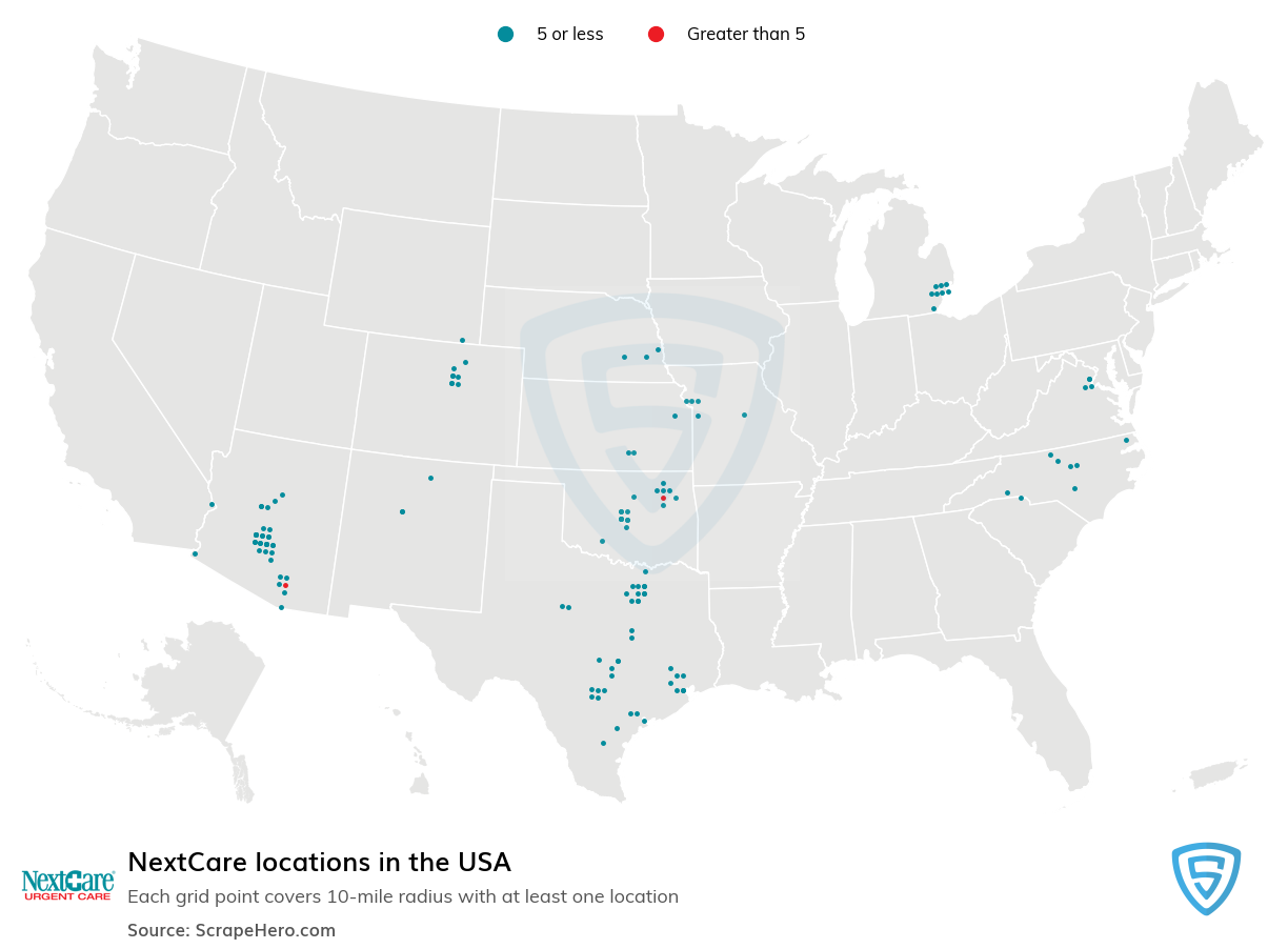 NextCare urgent care locations