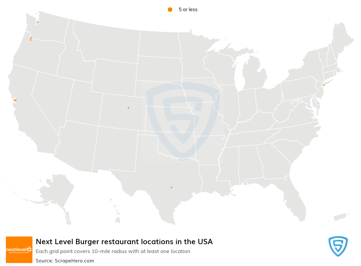 Next Level Burger store locations