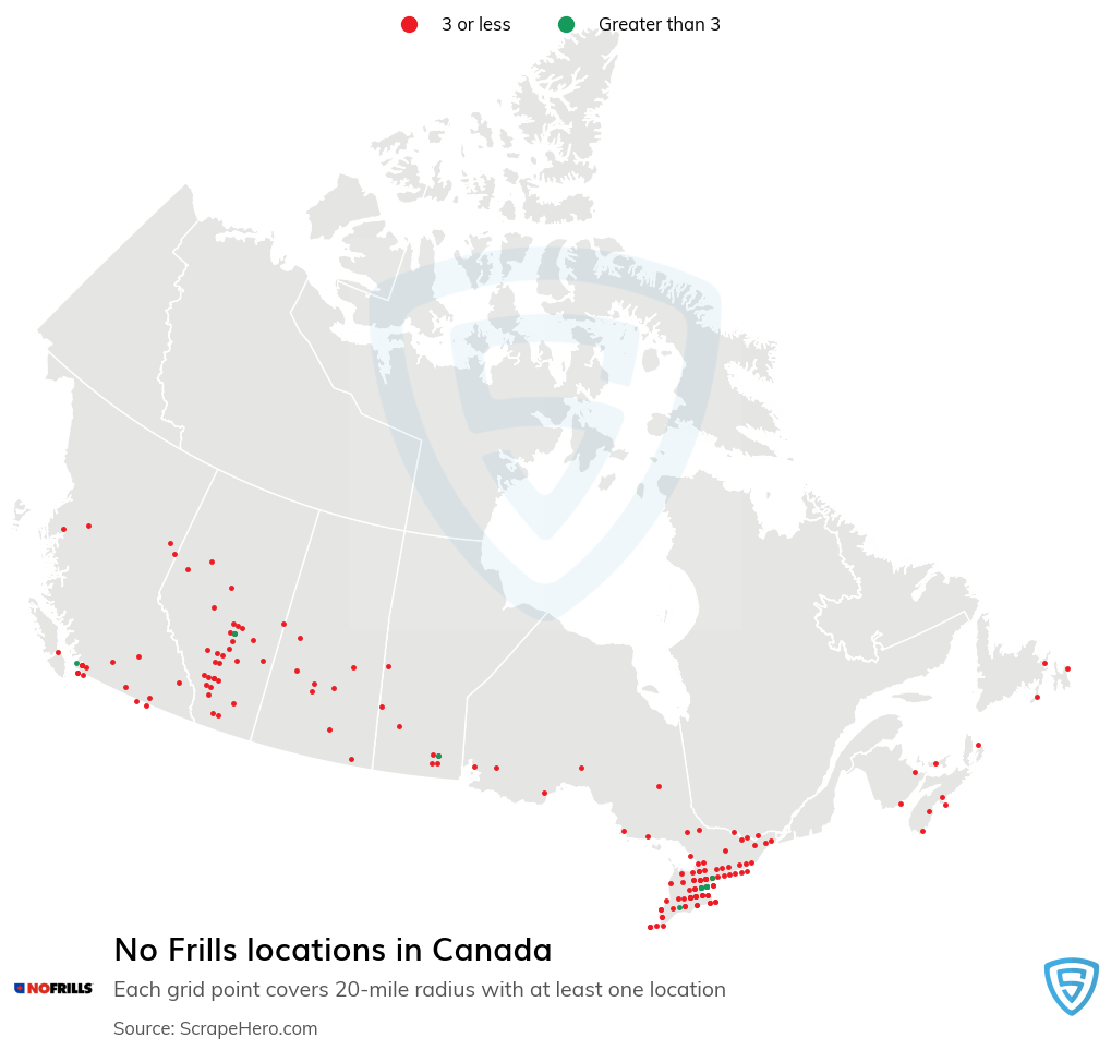 No Frills retail store locations