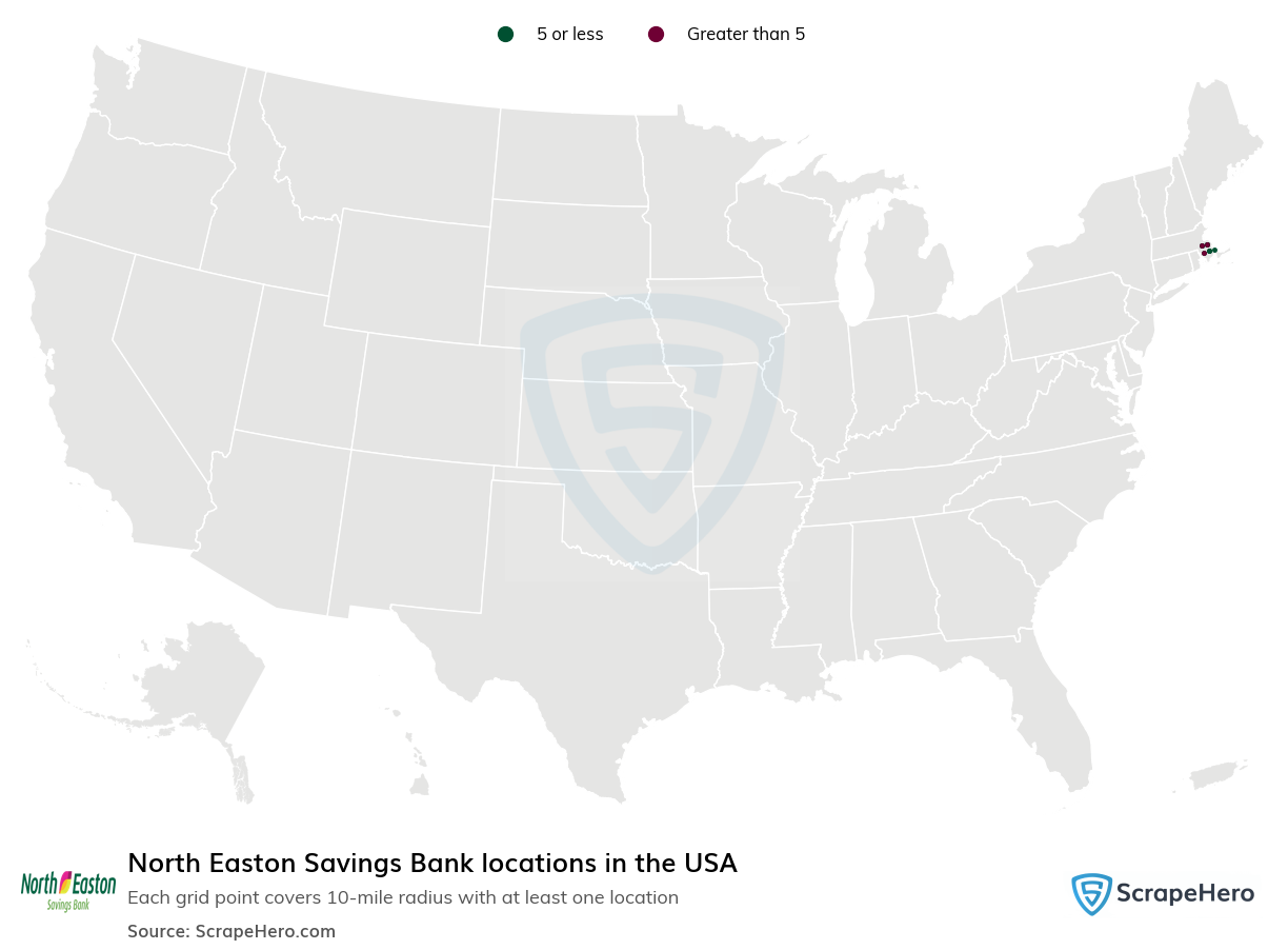 North Easton Savings Bank locations