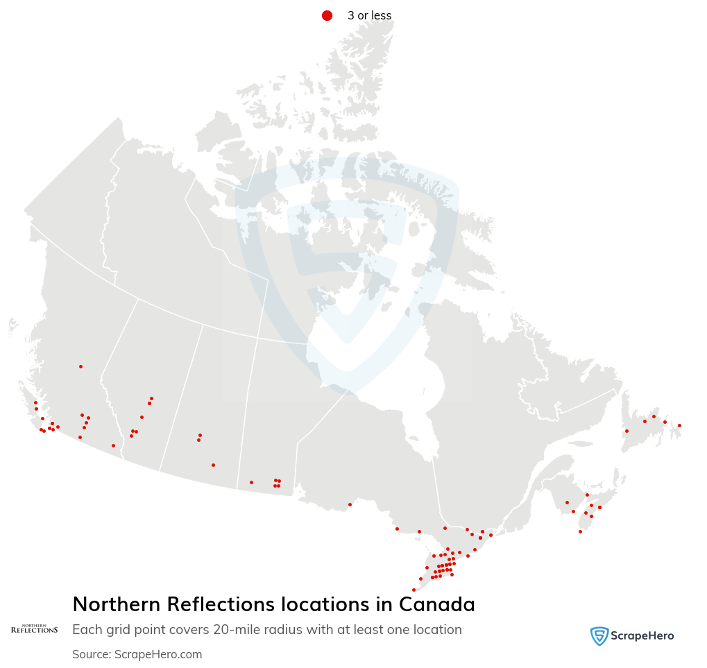 Northern Reflections locations