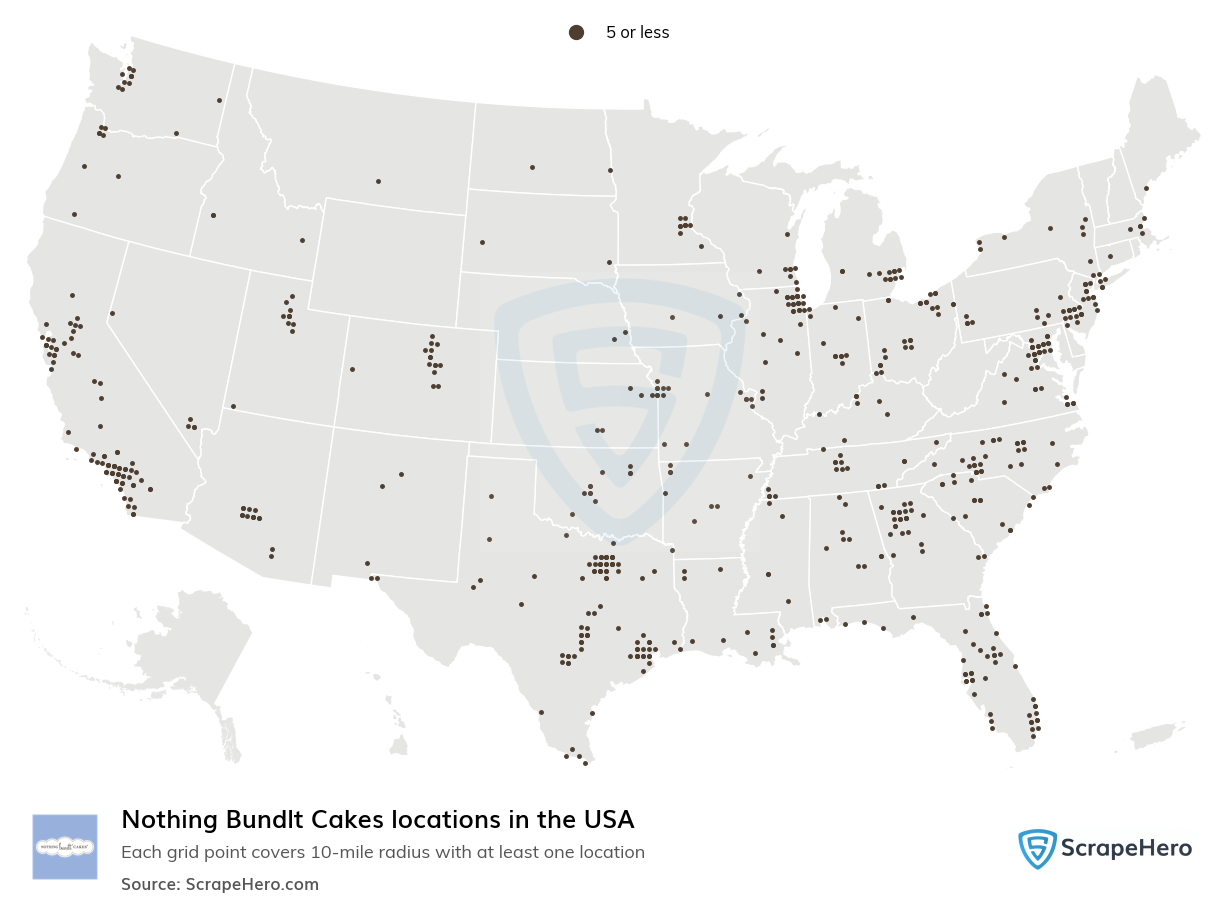 Nothing Bundlt Cakes locations