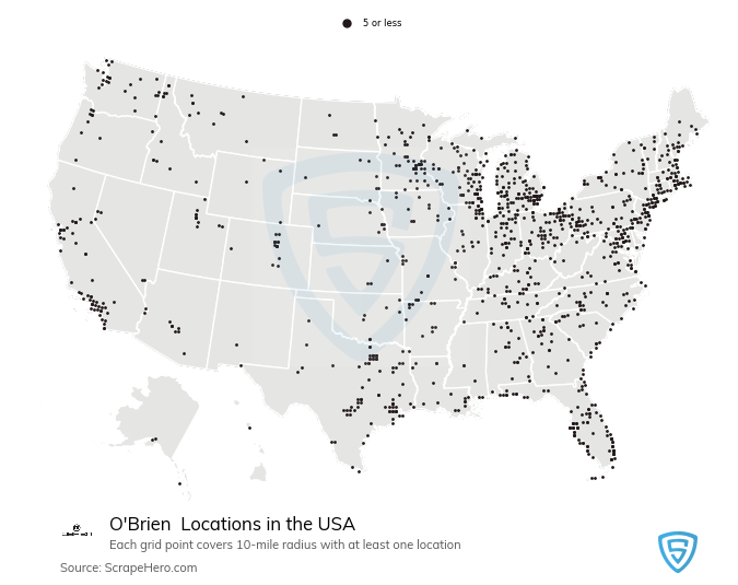 O'Brien dealership locations