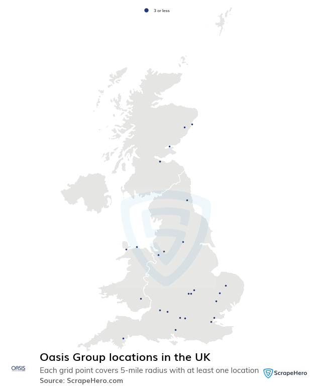 Oasis Group locations