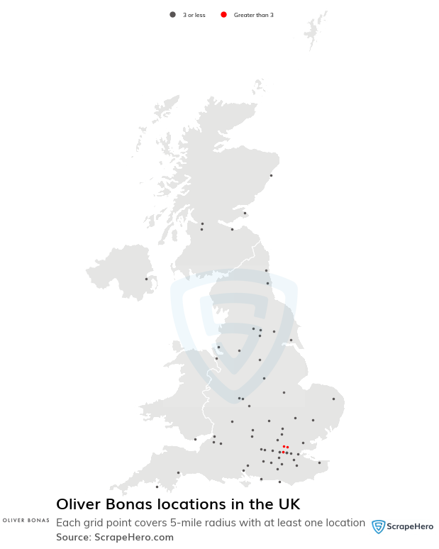 Oliver Bonas store locations