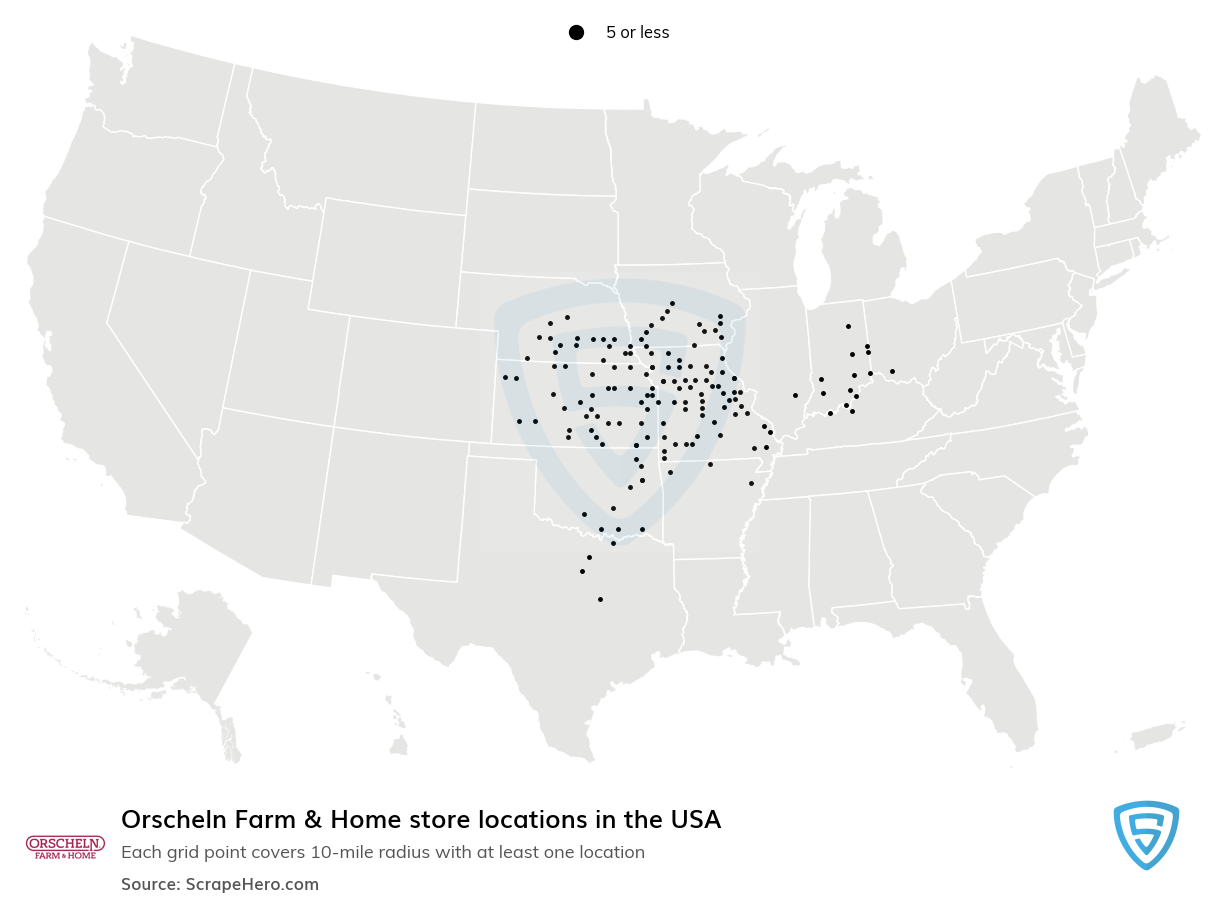 Orscheln Farm & Home store locations