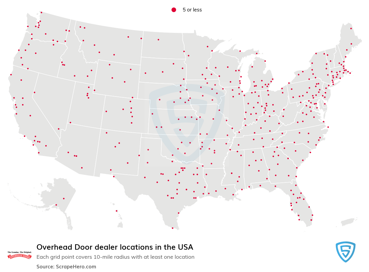 Overhead Door dealer locations
