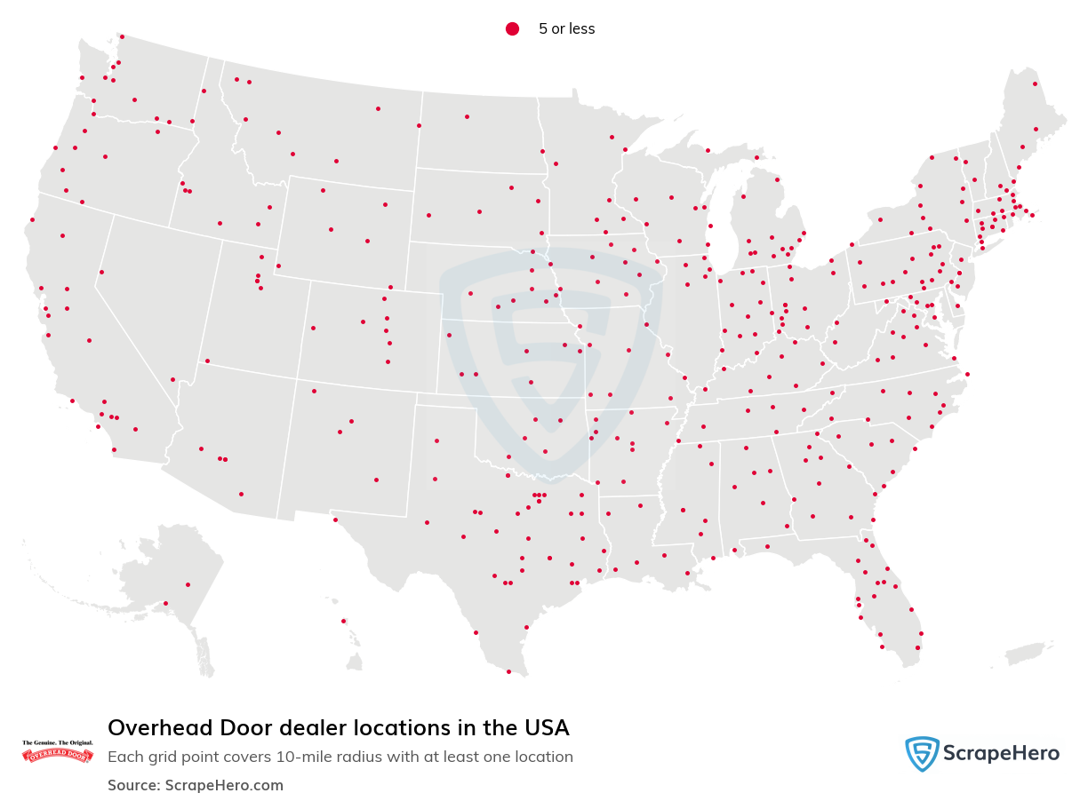 Overhead Door dealer locations