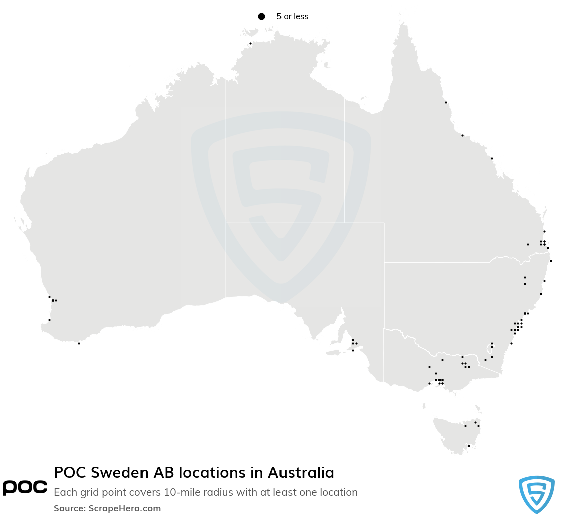 POC Sweden AB dealer locations