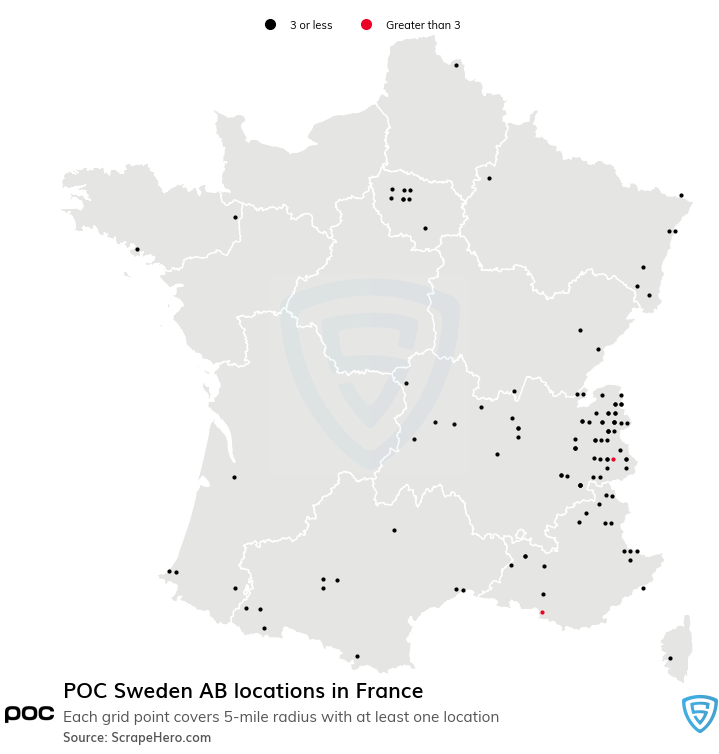 POC Sweden AB dealer locations