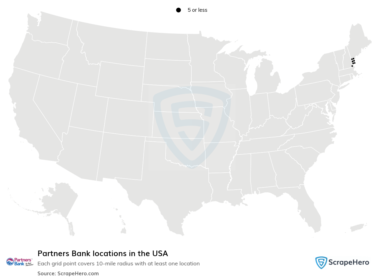 Partners Bank locations