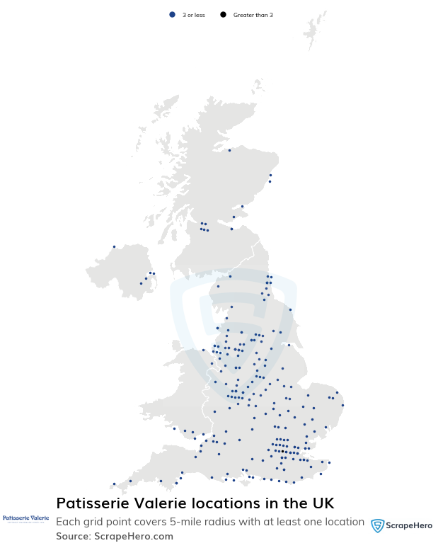 Patisserie Valerie store locations