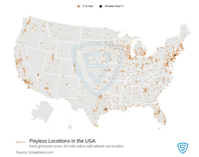 Payless ShoeSource Store Locations in the USA