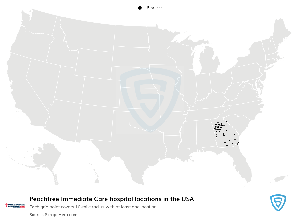 Peachtree Immediate Care hospital locations