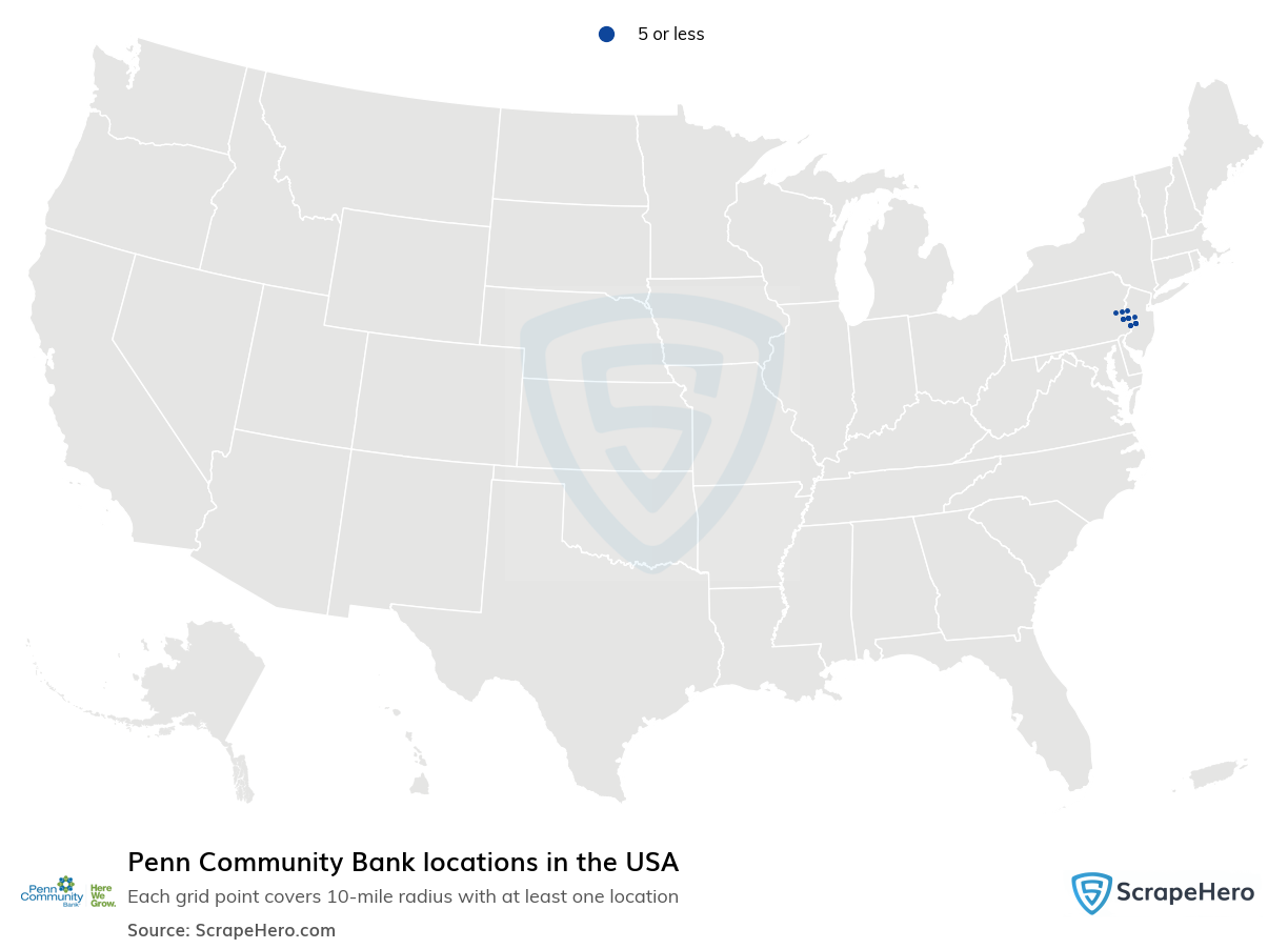 Penn Community Bank locations