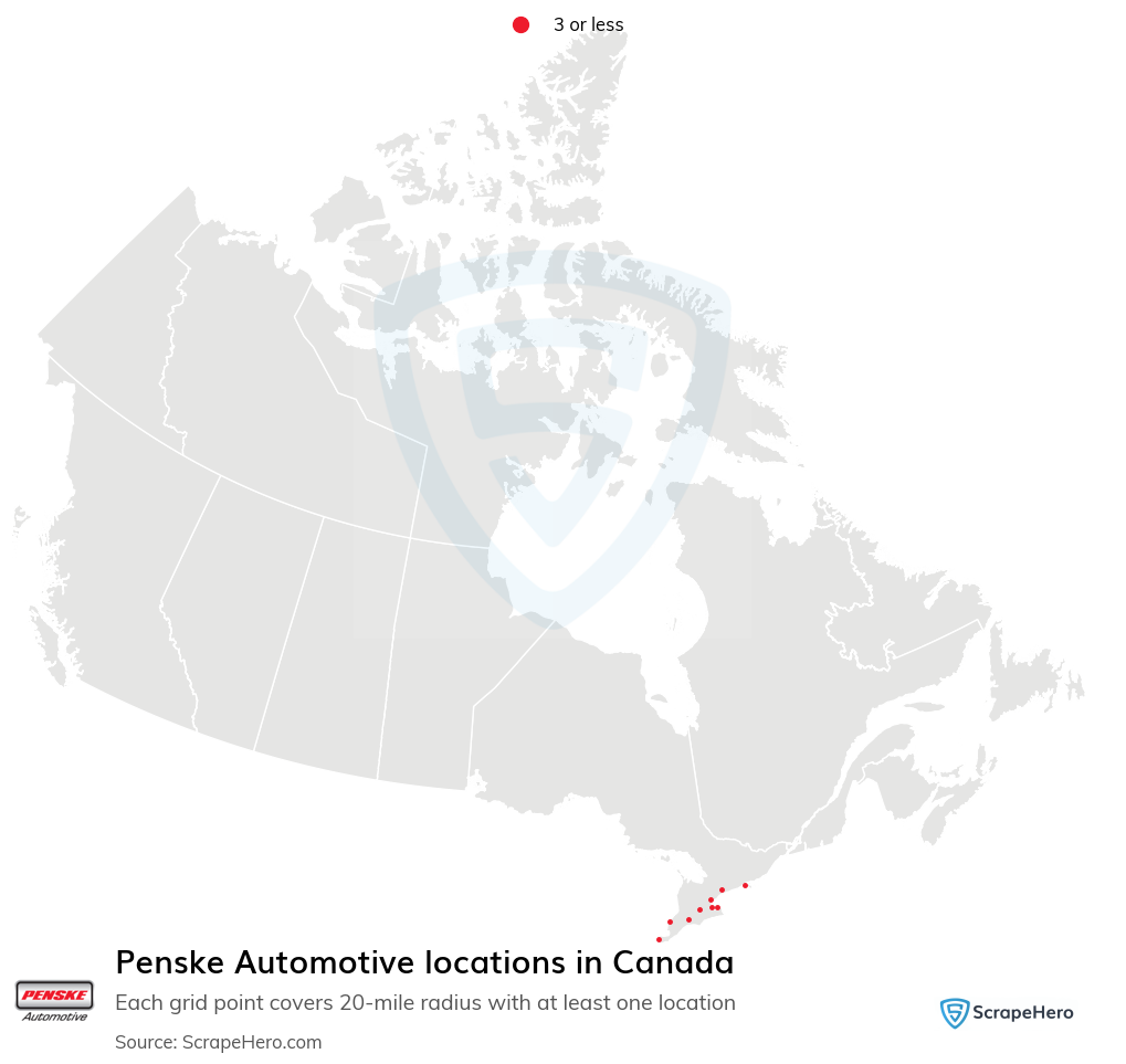 Penske Automotive dealer locations