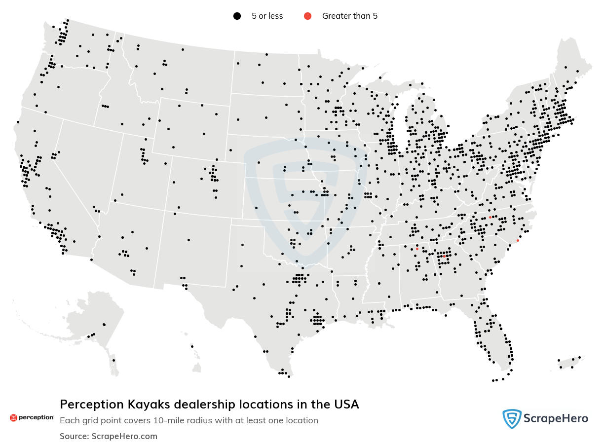 Perception Kayaks dealership locations