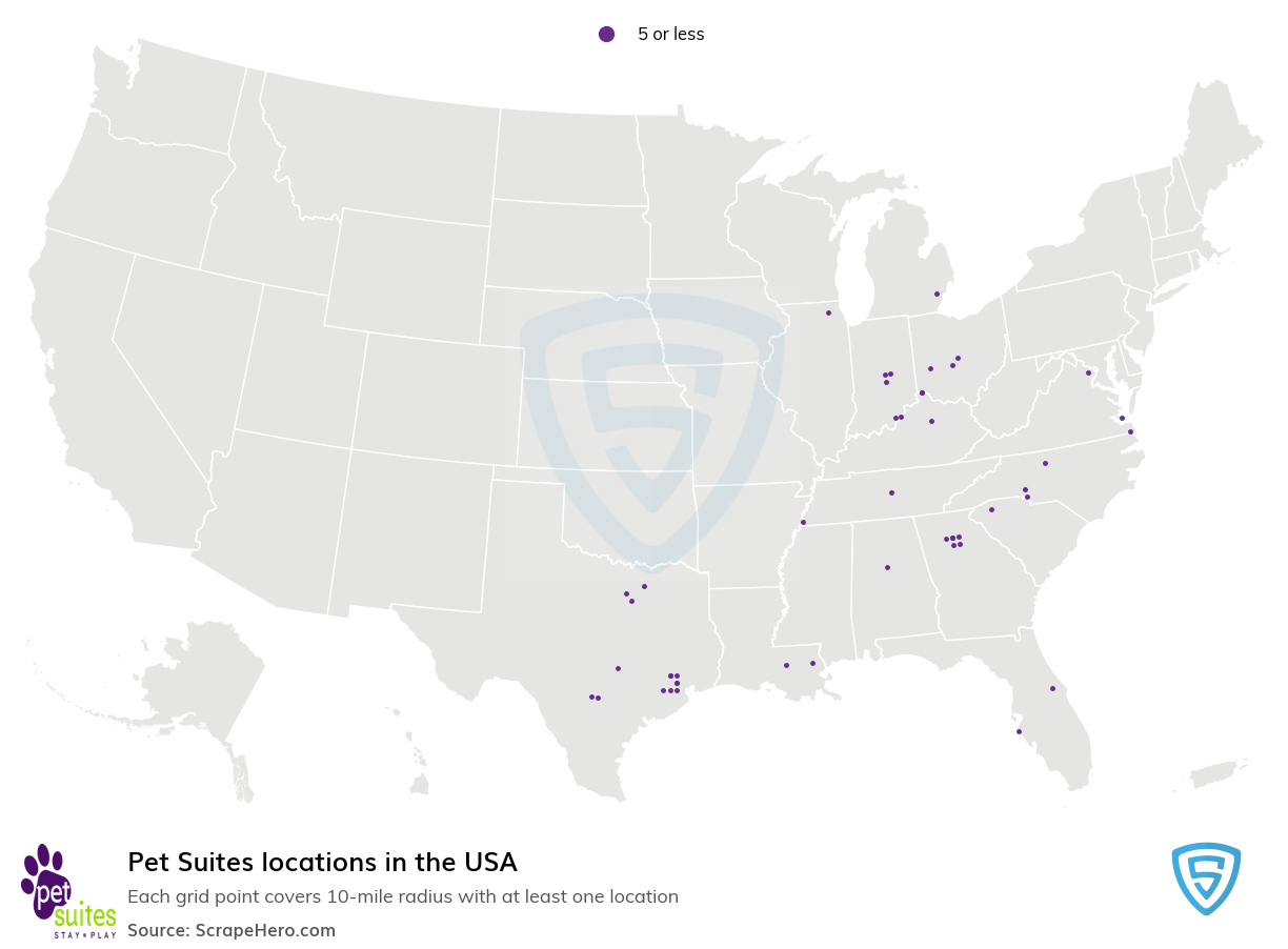 Pet Suites locations