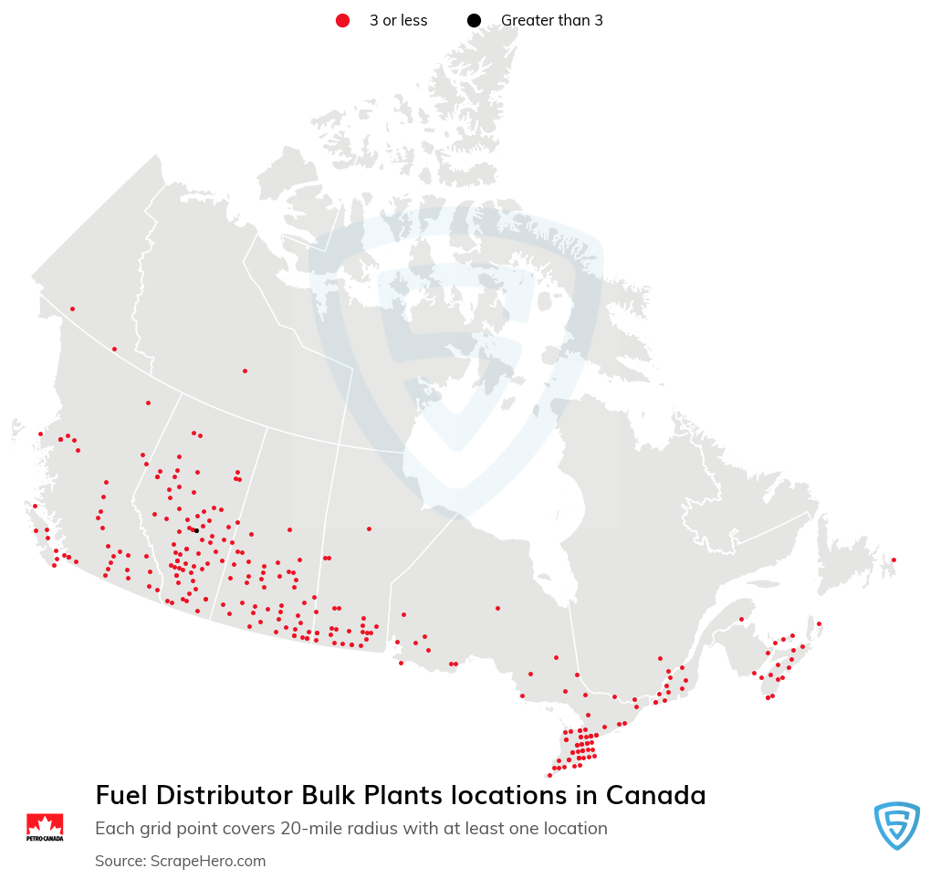 Fuel Distributor Bulk Plants locations