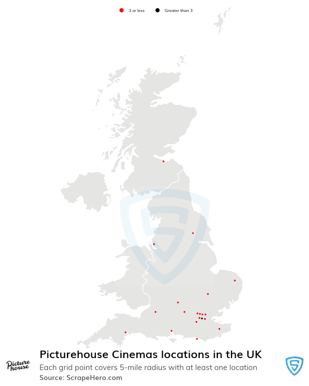 Picturehouse Cinemas locations