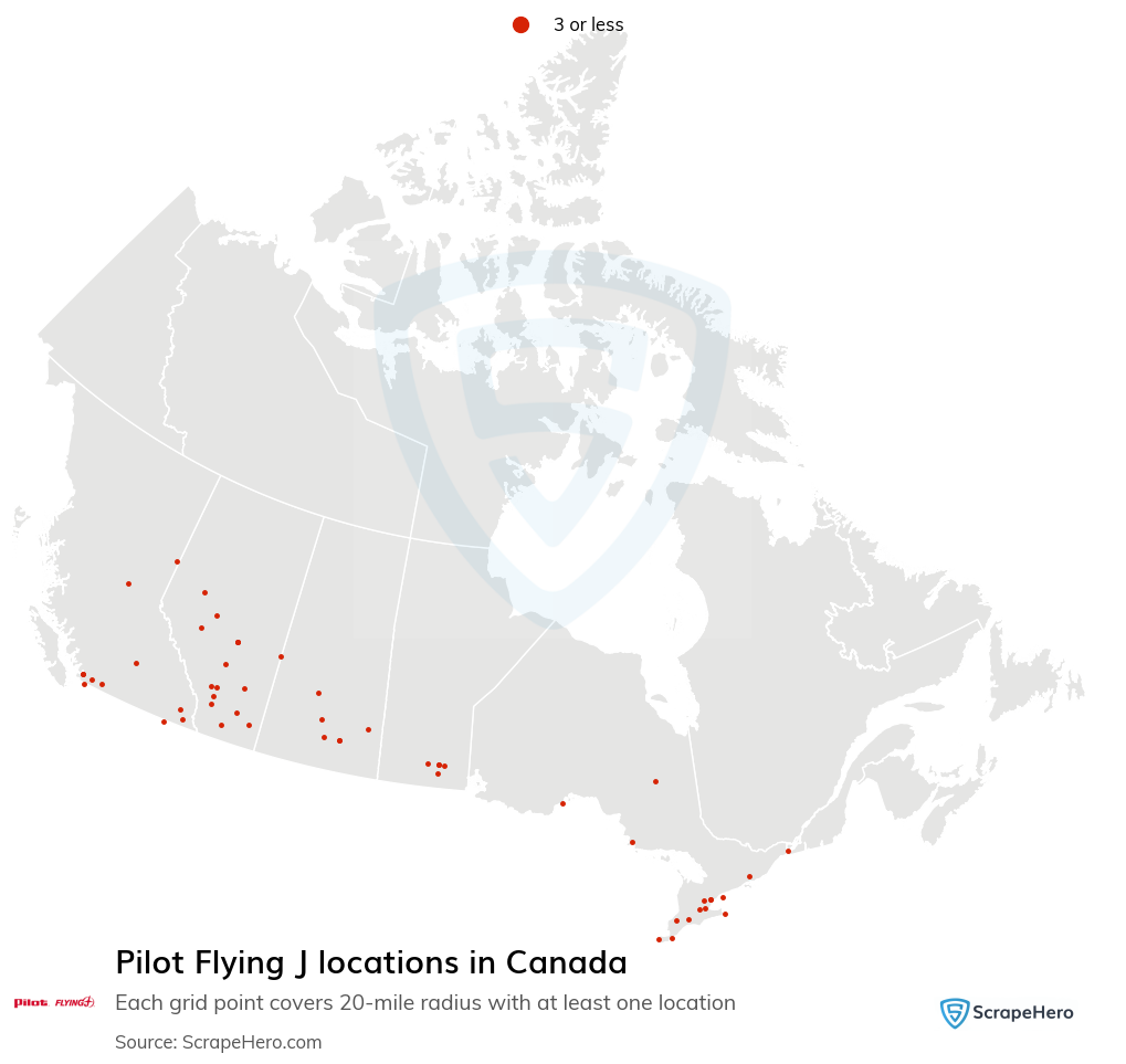 Pilot Flying J locations