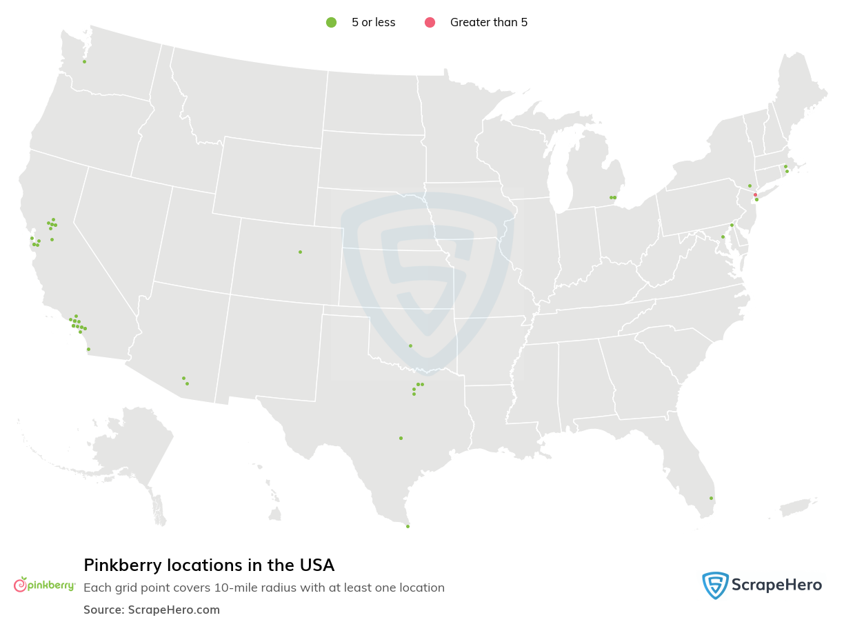 Pinkberry locations