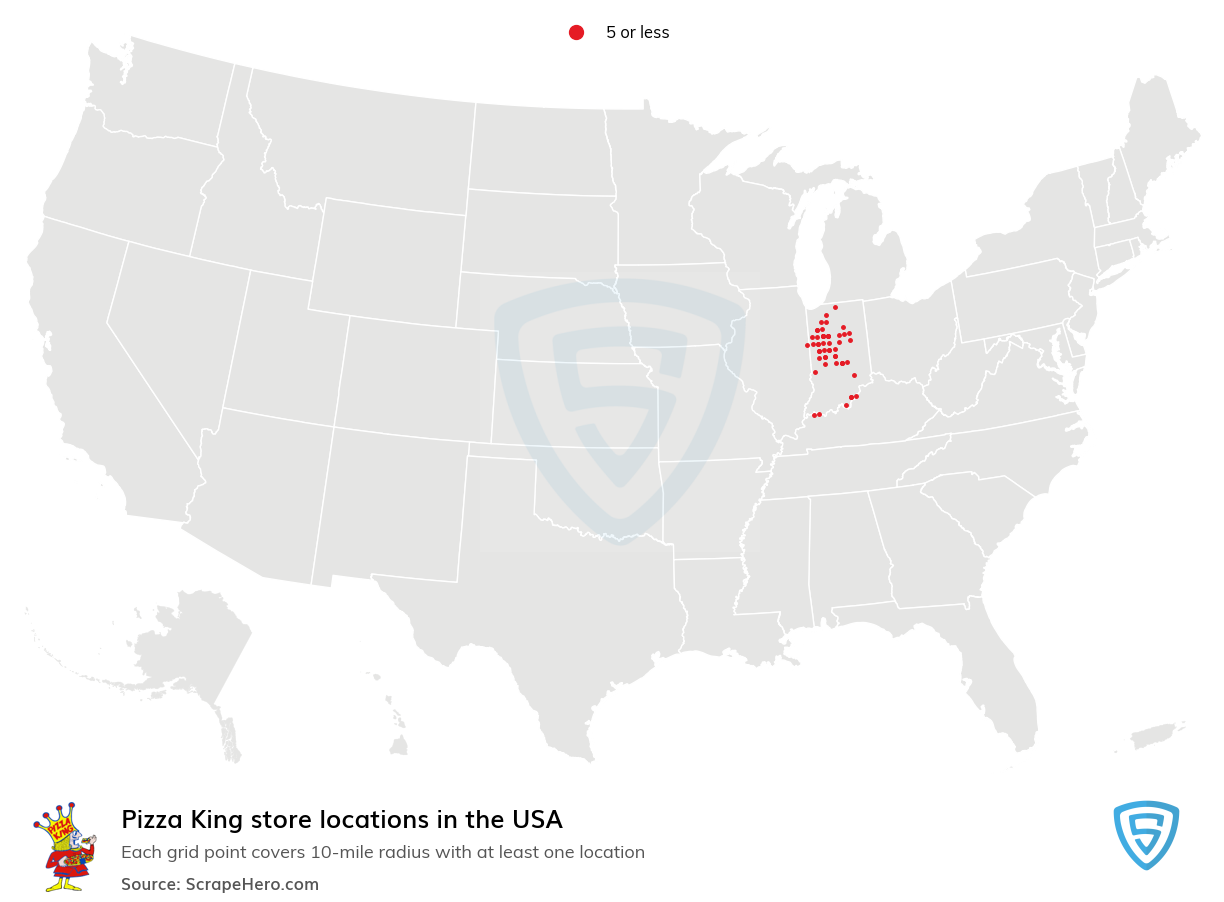 Pizza King store locations