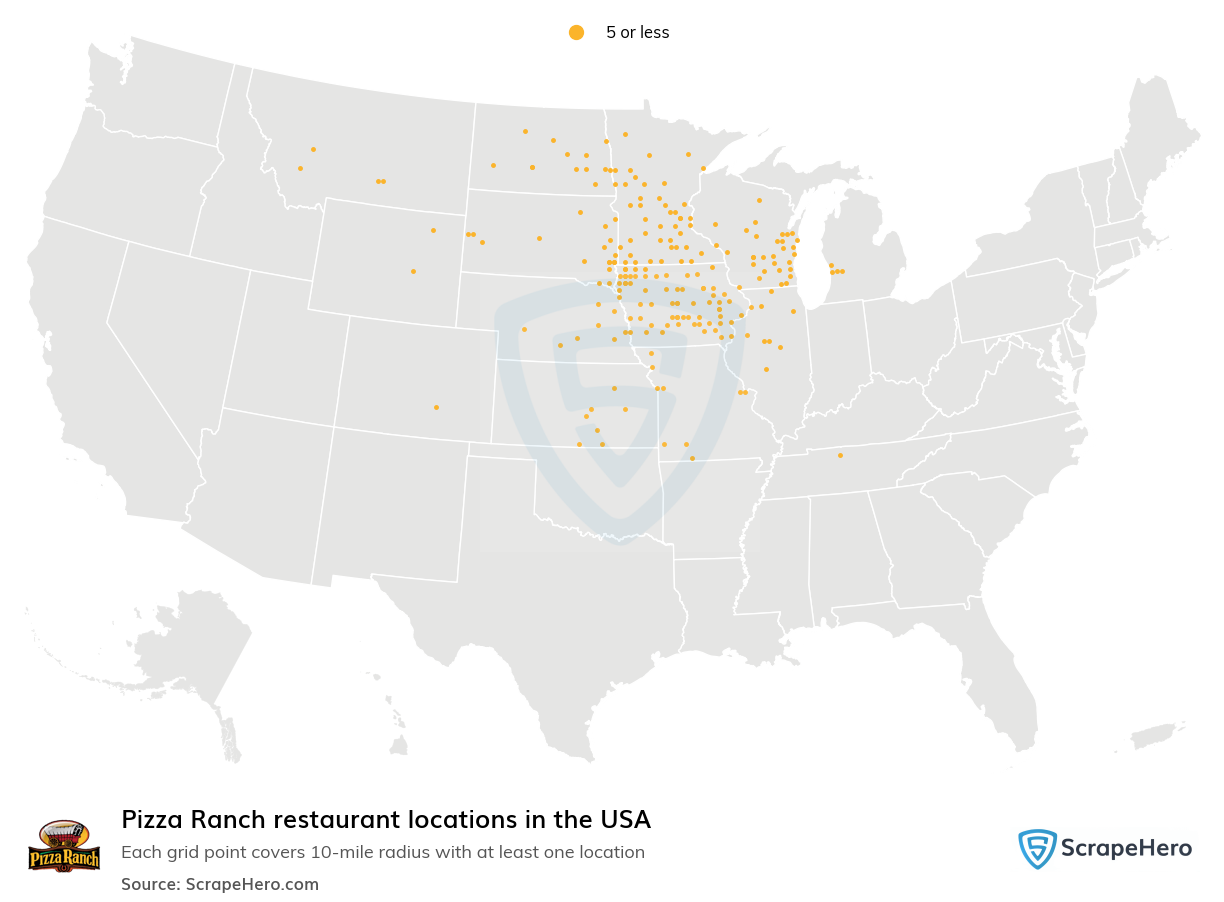 Pizza Ranch restaurant locations