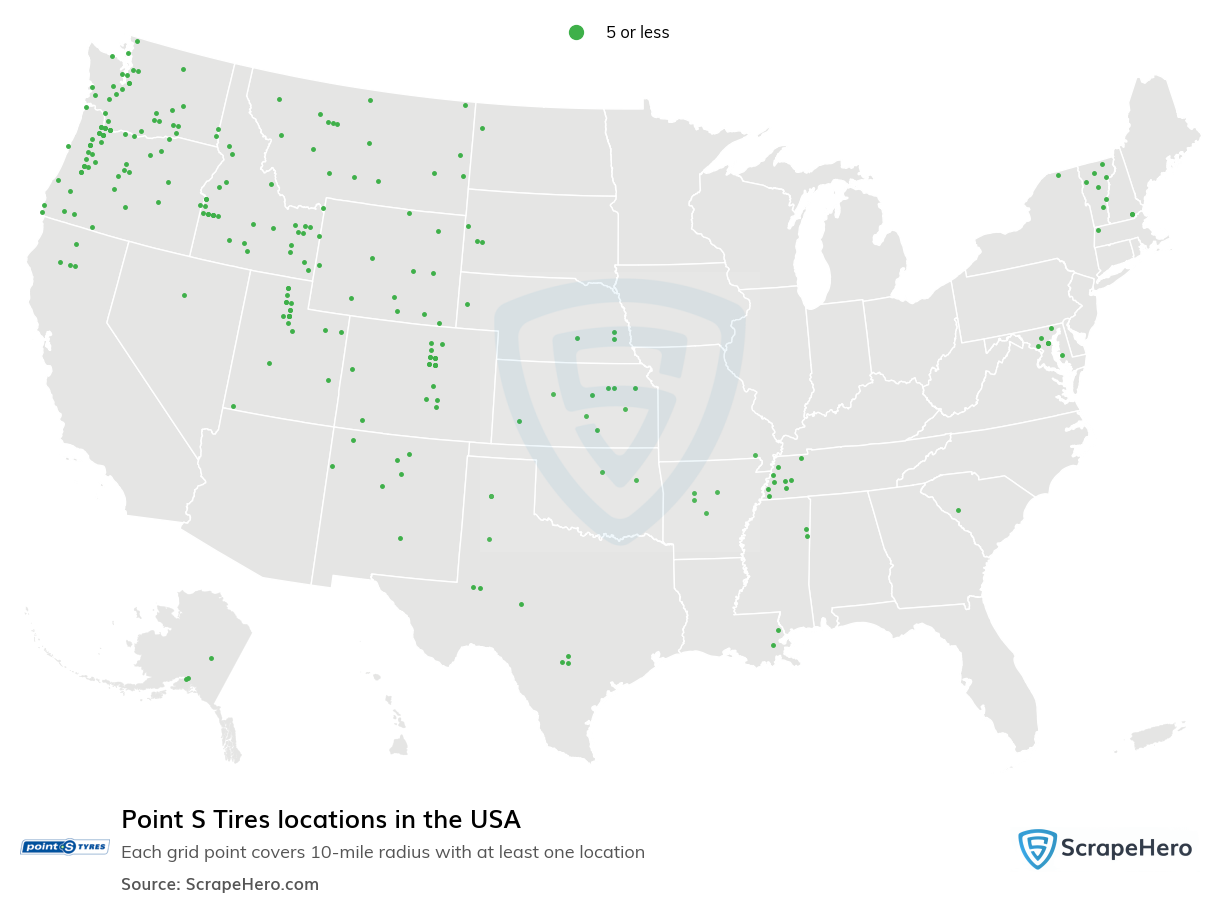 Point S Tires locations