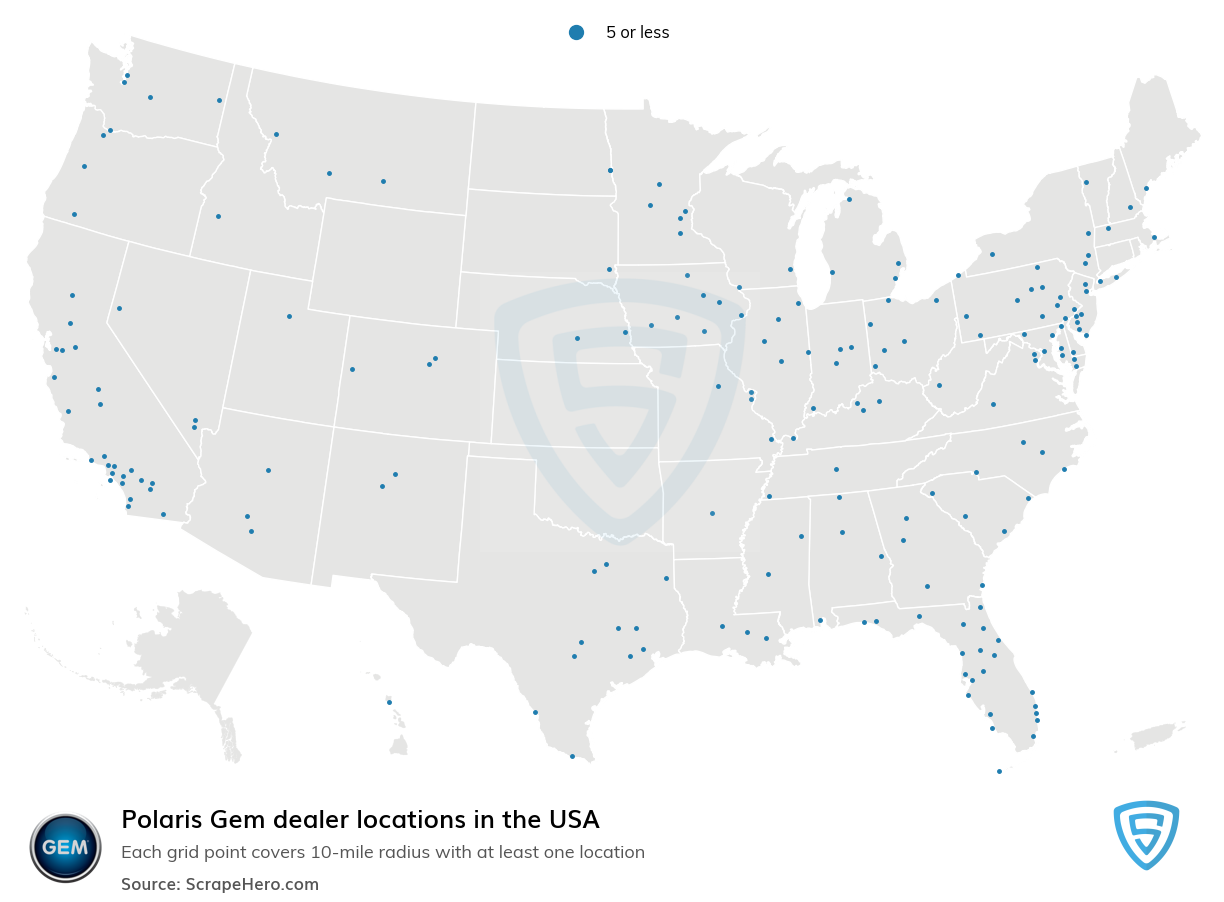 Polaris Gem dealer locations