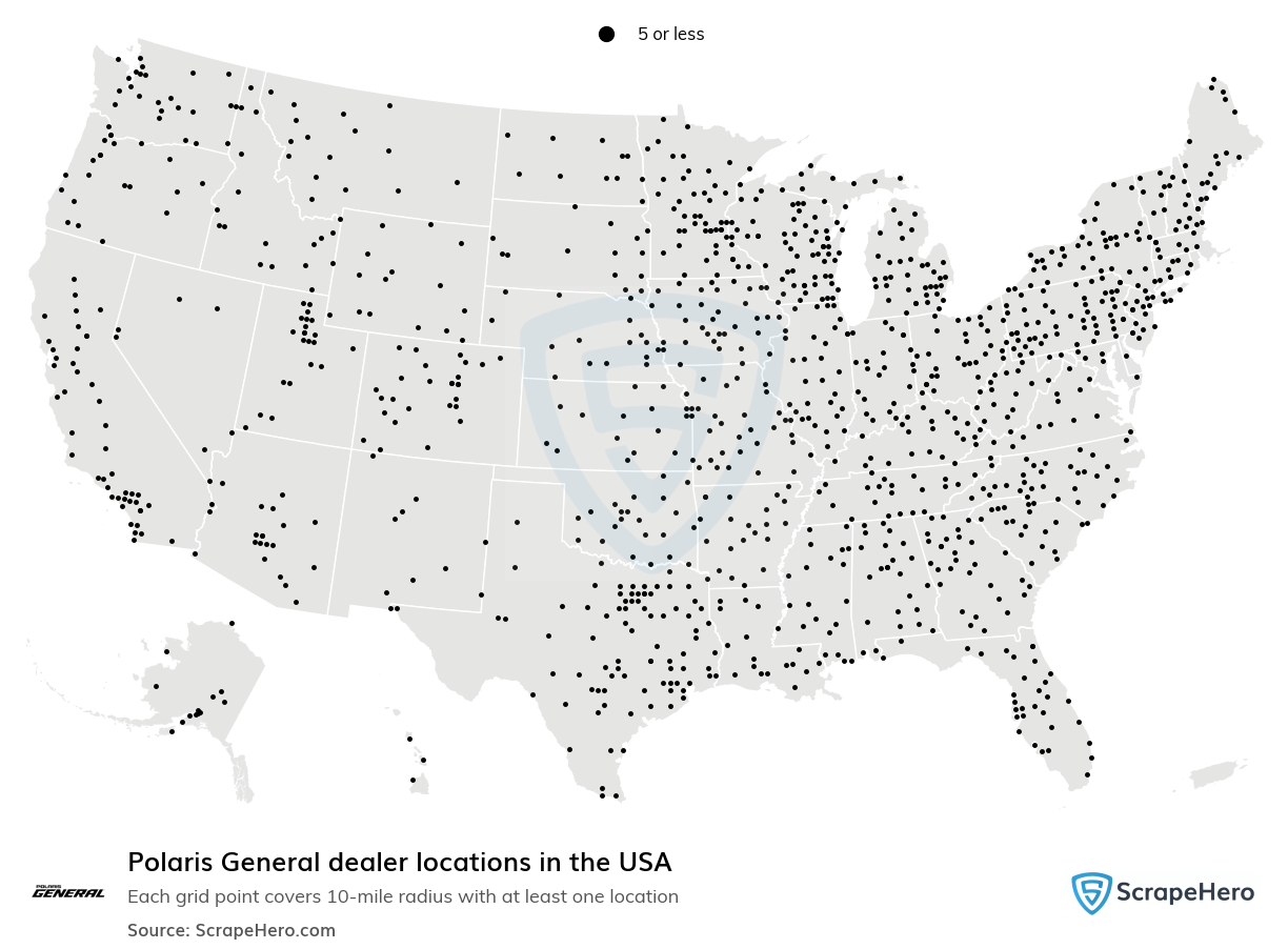 Polaris General dealer locations