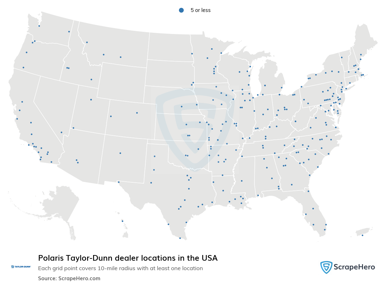 Polaris Taylor-Dunn dealer locations