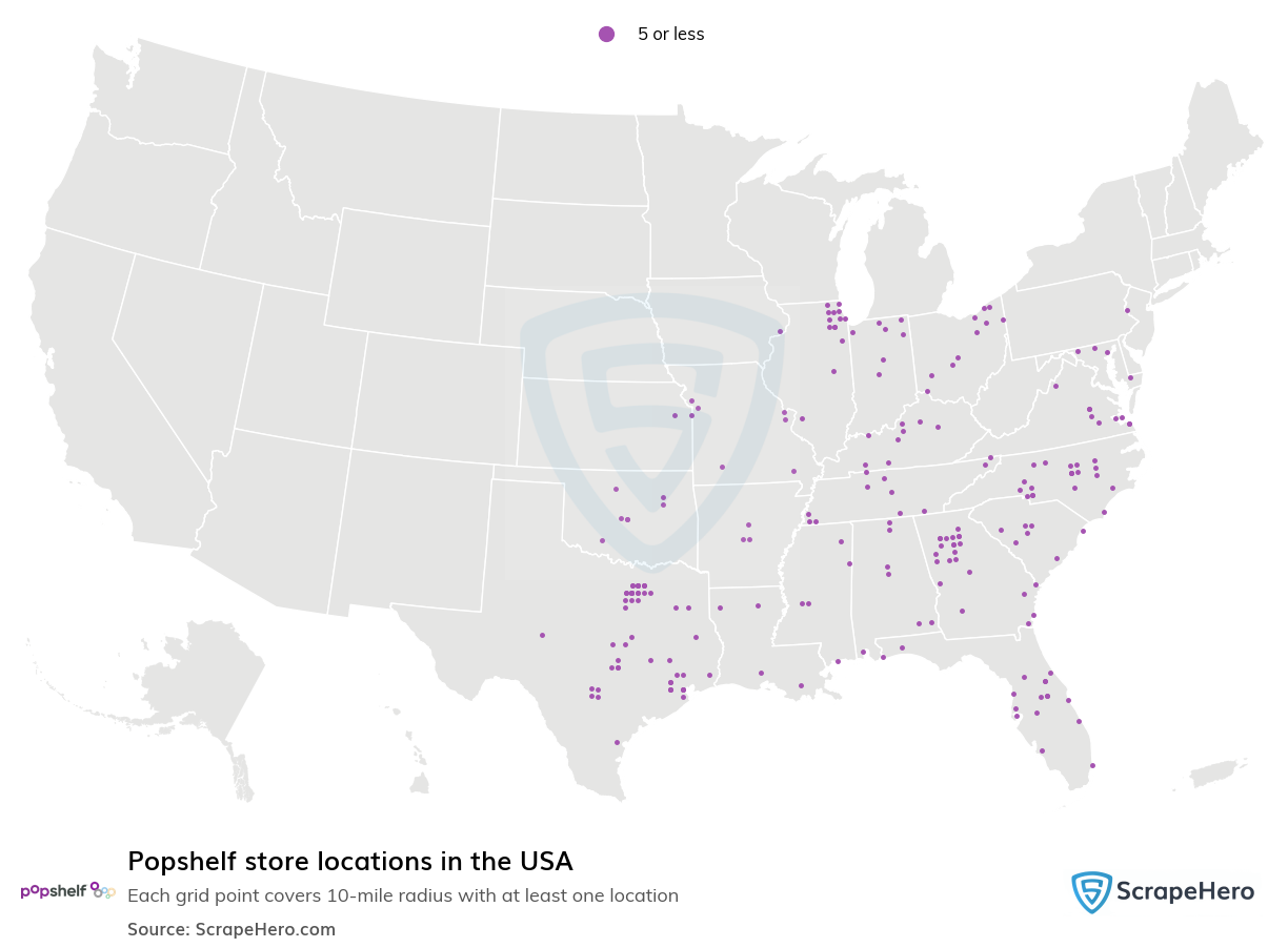 Popshelf store locations