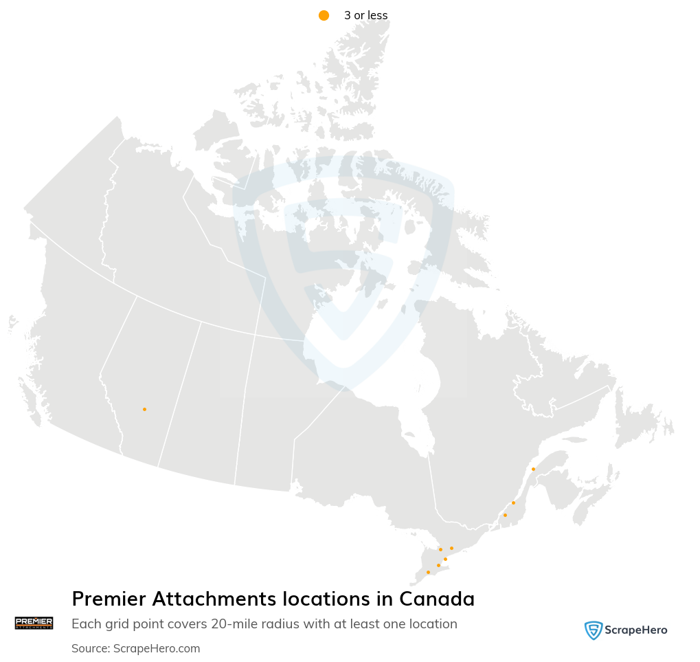 Premier Attachments dealer locations
