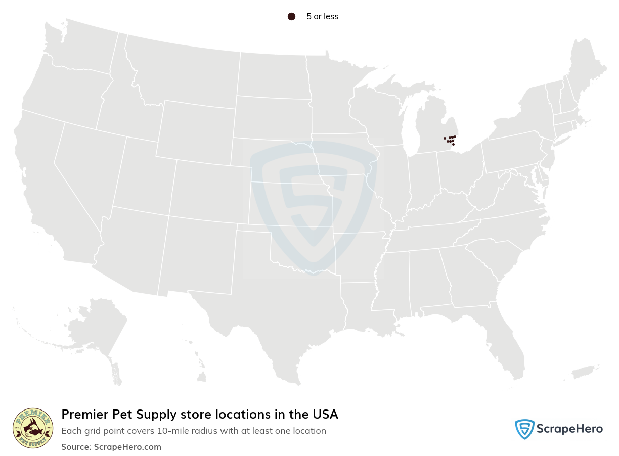 Premier Pet Supply store locations