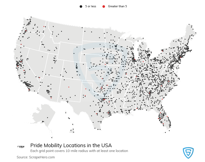 Pride Mobility dealership locations